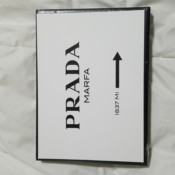 Prada Marfa Print with Frame - Picture 1 of 3